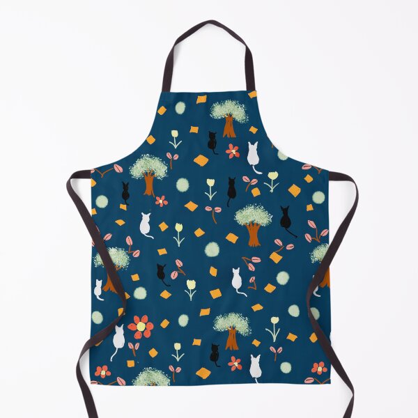 Item preview, Whimsical Cat and Tree Pattern designed and sold by Elaine M Hayward .