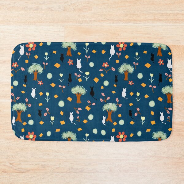 Item preview, Whimsical Cat and Tree Pattern designed and sold by Elaine M Hayward .