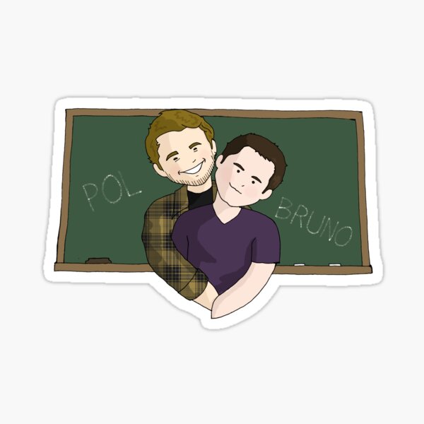 Pol y Bruno Sticker