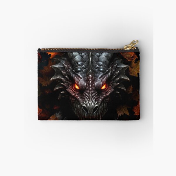 Item preview, Halloween Dragon and Glowing Pumpkin – Dark Gothic Fantasy designed and sold by DrakariArt.