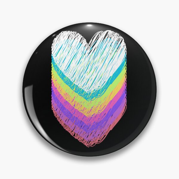 Item preview, Colorful Stacked Heart designed and sold by SunandShade.