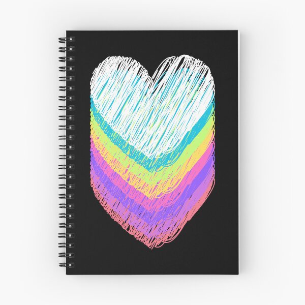 Item preview, Colorful Stacked Heart designed and sold by SunandShade.