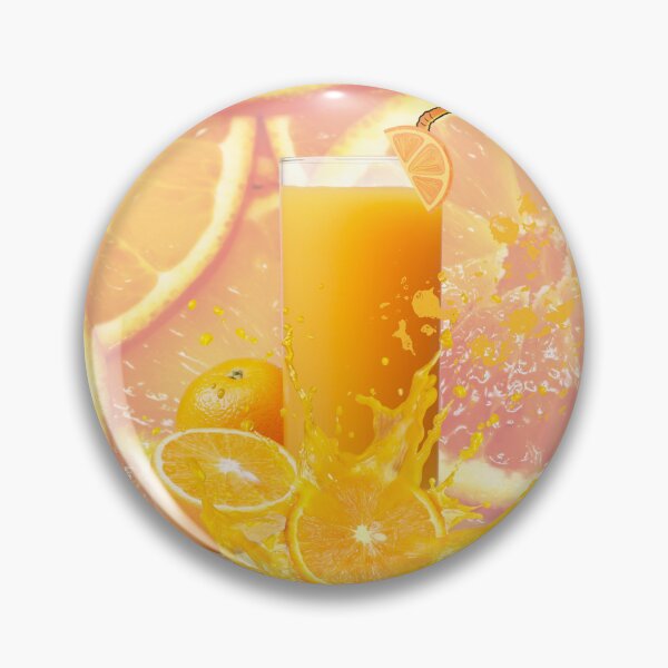 Item preview, Fresh Orange Juice Splash – Citrus Summer Drink designed and sold by PetruArtDesigns.