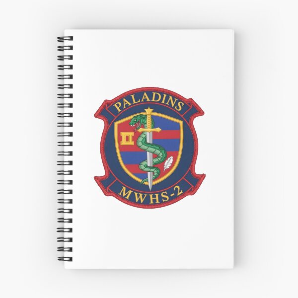 Item preview, MWHS-2 Paladins Marine Wing Headquarters Squadron Patch designed and sold by CharlieDesings.