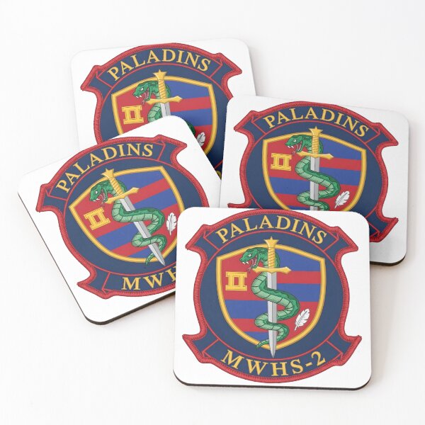 Item preview, MWHS-2 Paladins Marine Wing Headquarters Squadron Patch designed and sold by CharlieDesings.