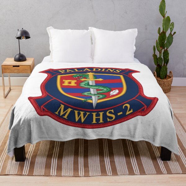 Item preview, MWHS-2 Paladins Marine Wing Headquarters Squadron Patch designed and sold by CharlieDesings.