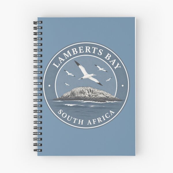 Item preview, Lamberts Bay Bird Island Coastal Heritage Round Badge – South Africa designed and sold by The Digital Compass.