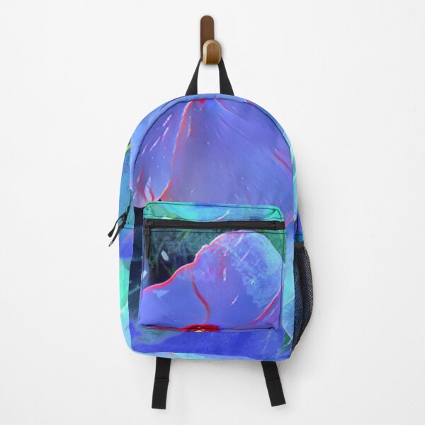 Item preview, Electric Neon Blue Periwinkle Flower Digital Painting designed and sold by BalkanBloom.