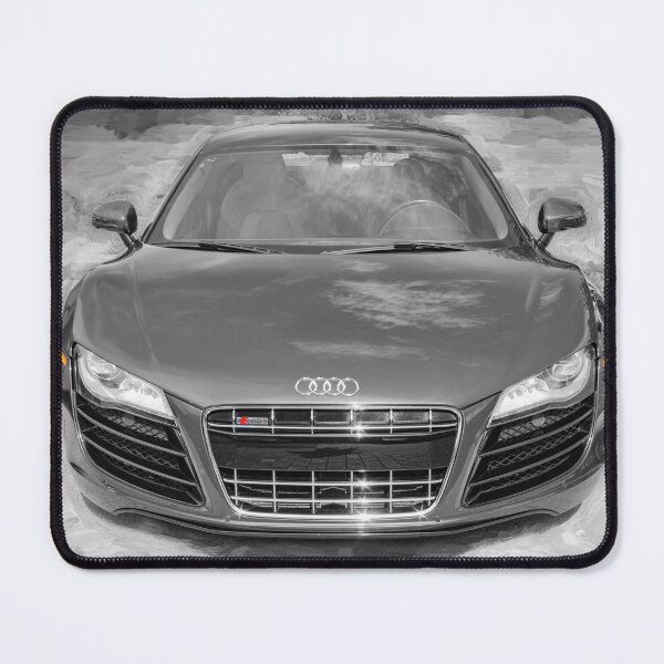 Item preview, 2010 Blue Audi R8 High-Gloss Black Chin Spoiler Detail Close-Up Photography designed and sold by RichFrancoCars.
