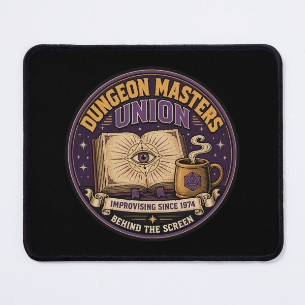 Item preview, Dungeon Masters Union - 80s Vintage RPG Storyteller Club designed and sold by Dice_Goblin_Studio.