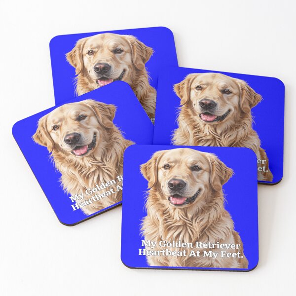 Item preview, Golden Retriever My Golden Retriever Heartbeat At My Feet Owner Art Design designed and sold by fantasticdesign.