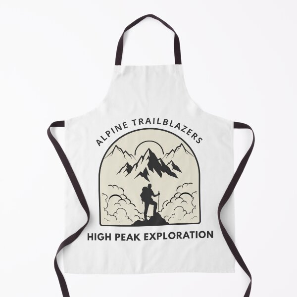 Item preview, Alpine Trailblazers Vintage Mountain Hiking Badge designed and sold by SteCreator.