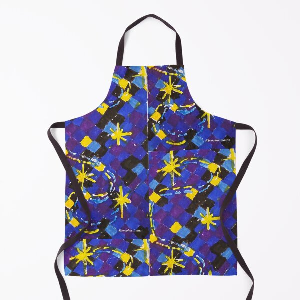 Item preview, Checkered Starry Night designed and sold by DancingCreek.
