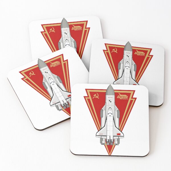 Item preview, Soviet Energiya-Buran Space Shuttle System Emblem designed and sold by CharlieDesings.