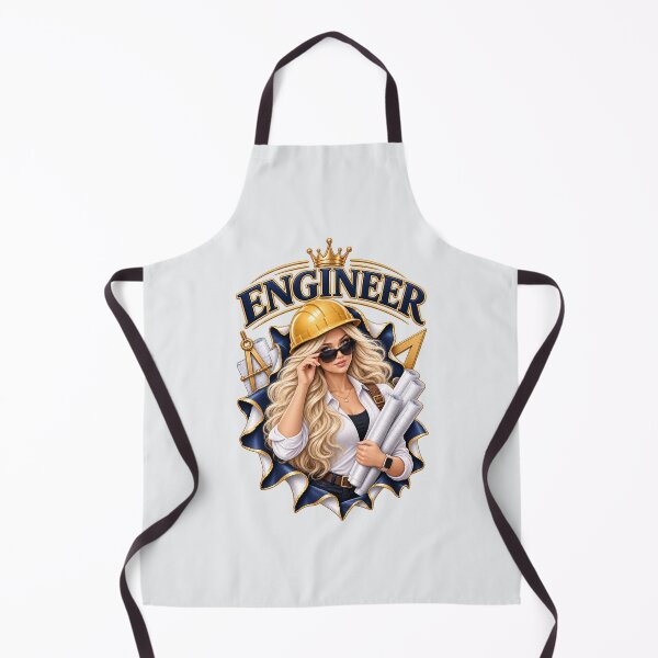 Item preview, Female Engineer – Elegant Women in Engineering Design designed and sold by HO•Designs.