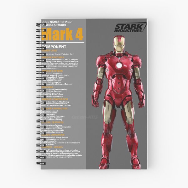 Item preview, Iron Man Mark 4 Bio Poster designed and sold by Gman-A113.
