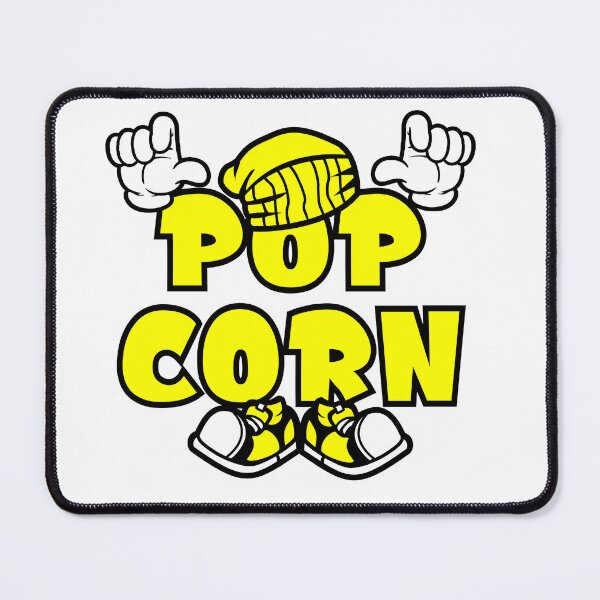 Item preview, POPCORN - FOOD Cartoon Character Bold Retro designed and sold by NFTWords.