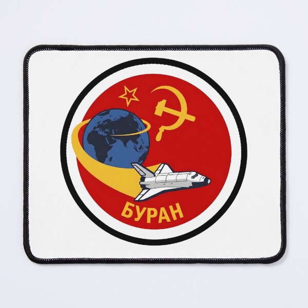 Item preview, Soviet Buran Orbital Spacecraft Emblem designed and sold by CharlieDesings.