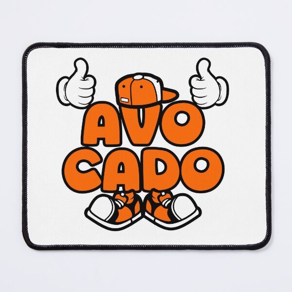 Item preview, AVOCADO - FOOD Typography Character Bold Funny designed and sold by NFTWords.