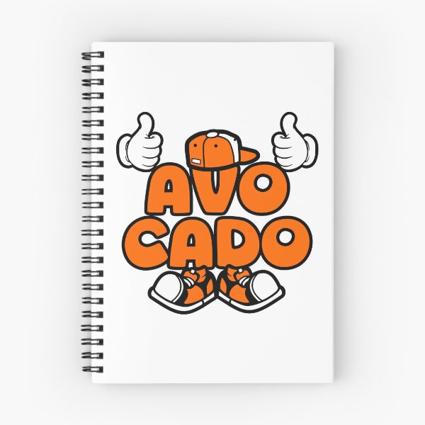 Item preview, AVOCADO - FOOD Typography Character Bold Funny designed and sold by NFTWords.