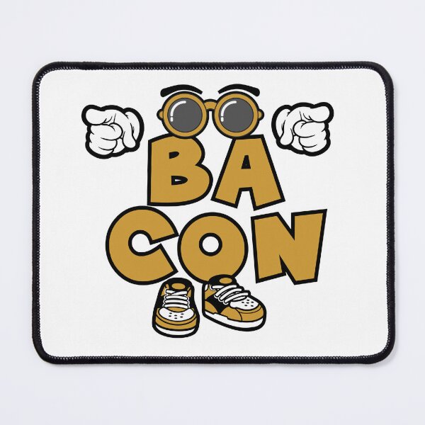 Item preview, BACON - FOOD Words Character Bold Retro designed and sold by NFTWords.