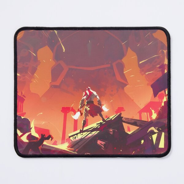 Item preview, Kratos vs Ares Final Battle | God of War Unofficial Fan Art designed and sold by My Artprintz.