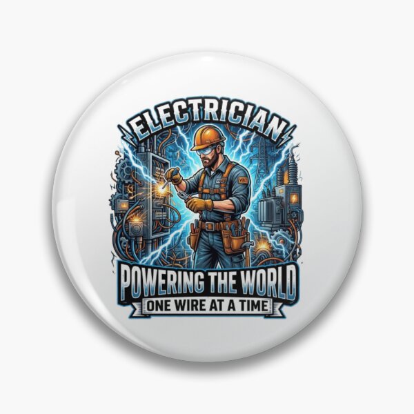 Item preview, Electrician Pride – Powering The World One Wire At A Time designed and sold by PixelStyle Studio.