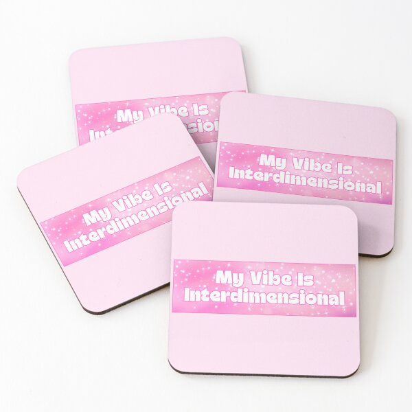 Item preview, My Vibe Is Interdimensional Cosmic Quote designed and sold by jianina-alondra.