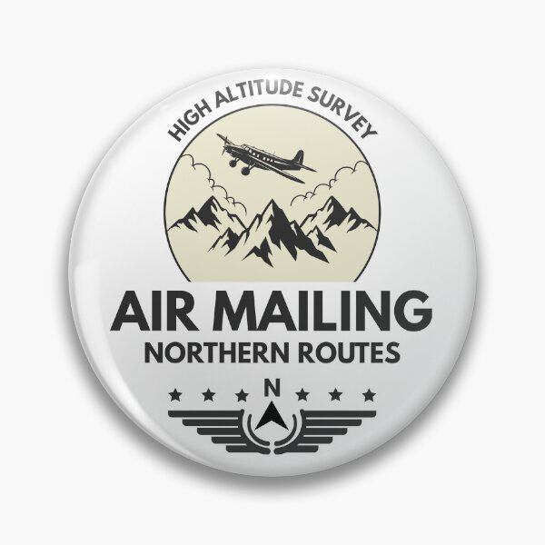 Item preview, Vintage Air Mail Badge designed and sold by SteCreator.