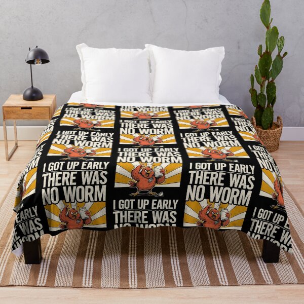 Item preview, I Got Up Early There Was No Worm Morning Bird Humor designed and sold by Redgiant87x.