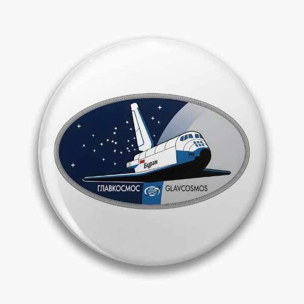 Item preview, Soviet Buran Glavkosmos Space Program Oval Patch designed and sold by CharlieDesings.