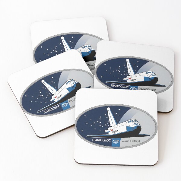 Item preview, Soviet Buran Glavkosmos Space Program Oval Patch designed and sold by CharlieDesings.