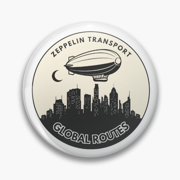 Item preview, Vintage Zeppelin Transport Aviation Badge designed and sold by SteCreator.