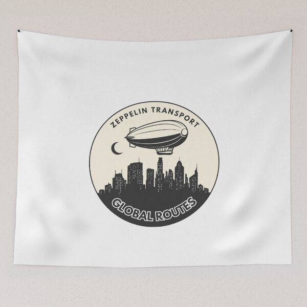 Item preview, Vintage Zeppelin Transport Aviation Badge designed and sold by SteCreator.