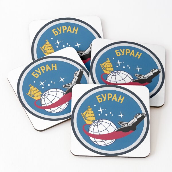 Item preview, Soviet Buran Space Shuttle Sailing Ship Emblem designed and sold by CharlieDesings.