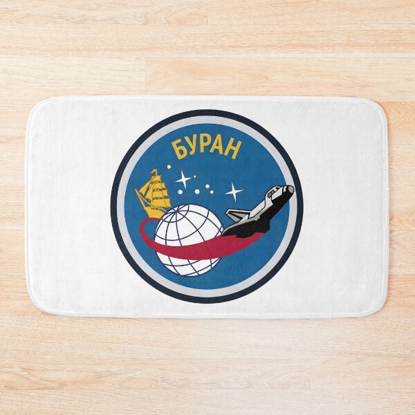 Item preview, Soviet Buran Space Shuttle Sailing Ship Emblem designed and sold by CharlieDesings.