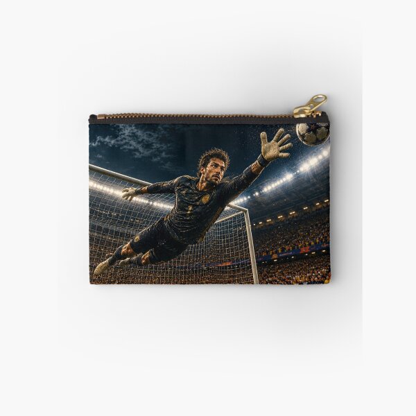 Item preview, The Impossible Save! — Soccer Goalkeeper in Action designed and sold by ZYVARENNE.