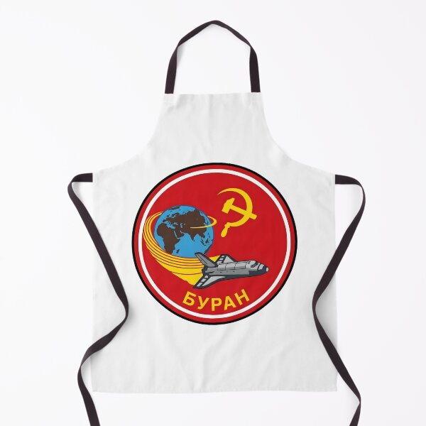 Item preview, Soviet Buran Space Program Red Globe Patch designed and sold by CharlieDesings.