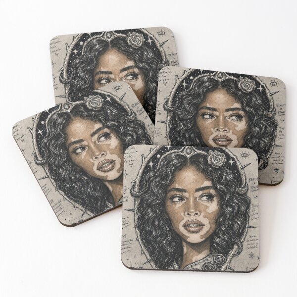 Item preview, Vitiligo Beauty – Boreal Sketchbook Series No. 03 designed and sold by Boreal Apparel.