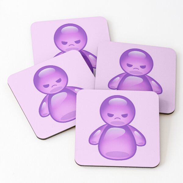 Item preview, Kawaii Purple Meeple designed and sold by kittybox.