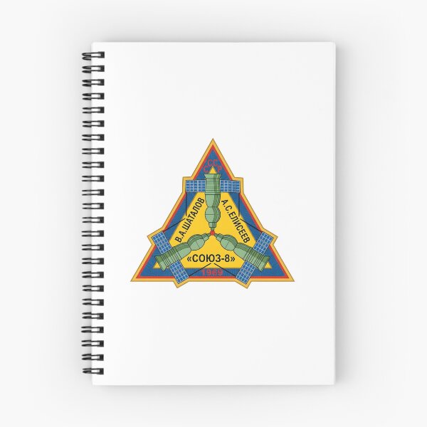 Item preview, Soviet Soyuz 8 Space Mission Triangular Patch designed and sold by CharlieDesings.