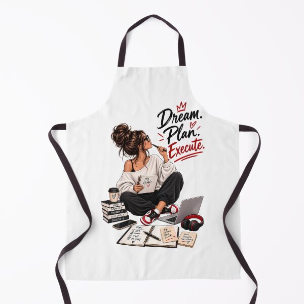 Item preview, Ambitious woman's t-shirt – Dream Plan Execute, entrepreneurial motivation designed and sold by J-Impression.