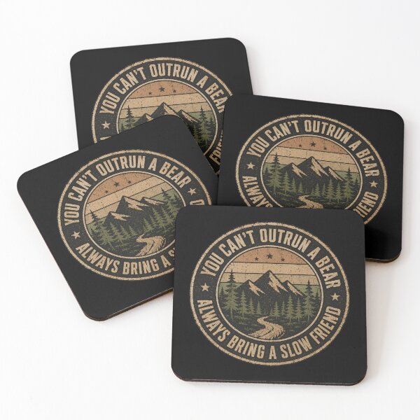 Item preview, Funny Hiking Quote Camping Humor Outdoor Adventure Mountain Trail Backpacking Wilderness Survival Joke designed and sold by designstoriesMK.