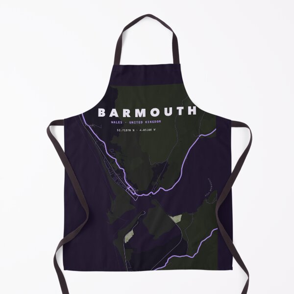 Item preview, Barmouth Map Poster - Terrain Purple designed and sold by Patterned by Pixels.