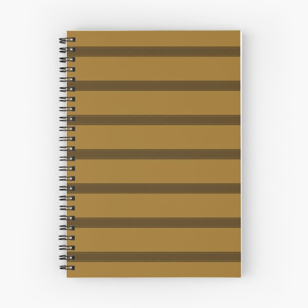 Item preview, A simple design of a brown background with dark brown horizontal stripes on which there are light brown thread stitches designed and sold by Cherevan.