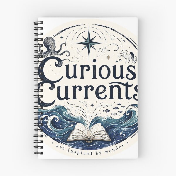 Item preview, Curious Current Logo designed and sold by CuriousCurrents.