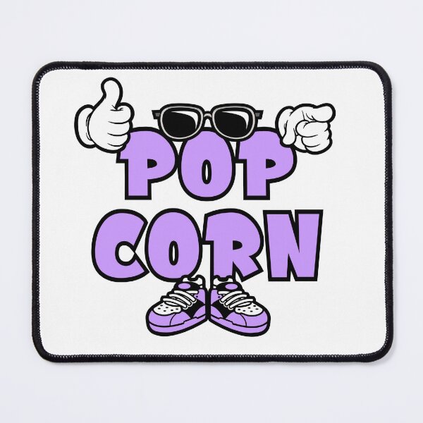 Item preview, POPCORN  - FOOD Graffiti Character Bold Popart designed and sold by NFTWords.