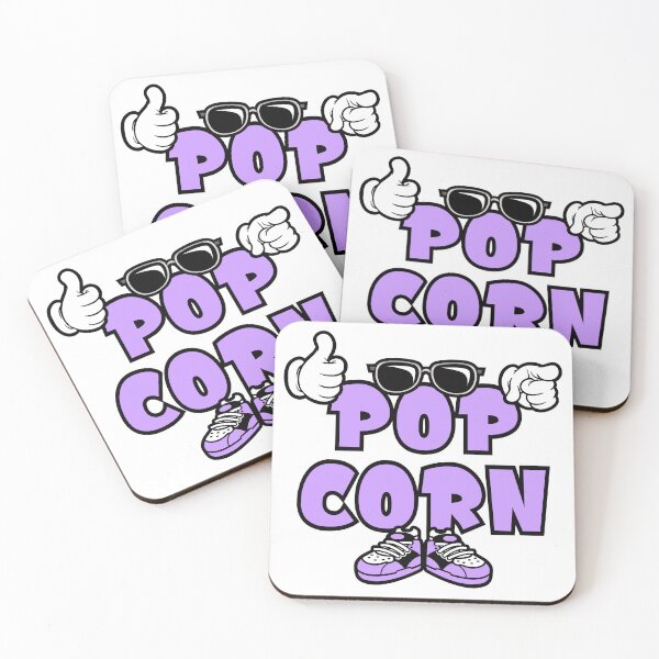Item preview, POPCORN  - FOOD Graffiti Character Bold Popart designed and sold by NFTWords.