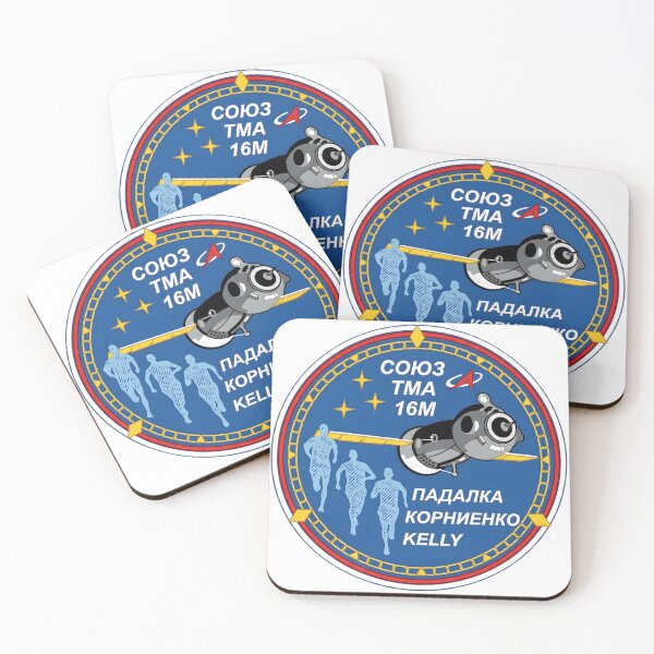 Item preview, Soyuz TMA-16M Space Mission Patch designed and sold by CharlieDesings.