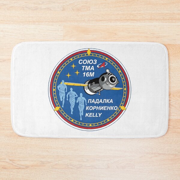 Item preview, Soyuz TMA-16M Space Mission Patch designed and sold by CharlieDesings.
